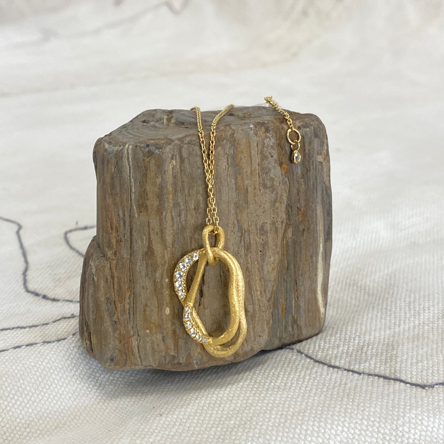Rameau Torsion Necklace - Gilded