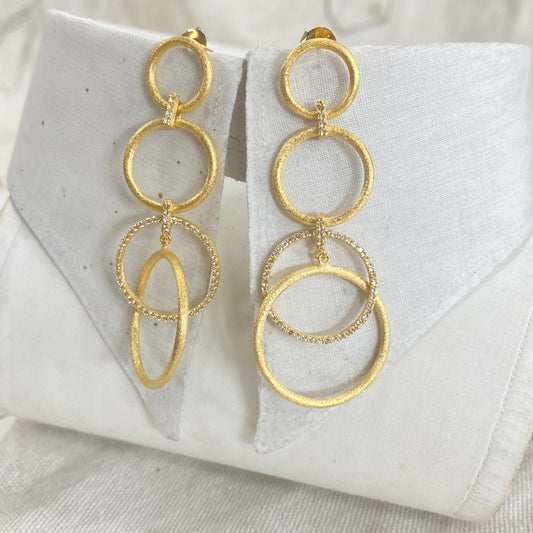 Rameau Earrings - Gilded